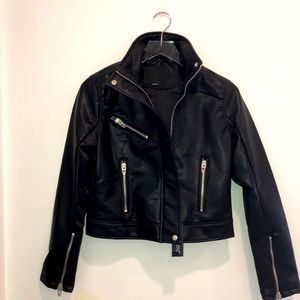 NWT BLANKNYC Faux leather jacket